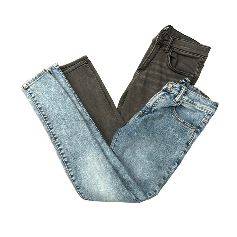 Bundle of 2 GAP Kids' Stretch Skinny Jeans Size 14